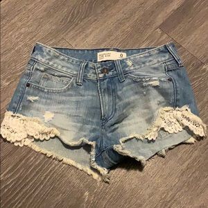 Abercrombie Jean Shorts